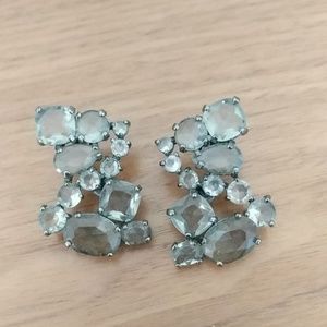 J. Crew crystal earrings